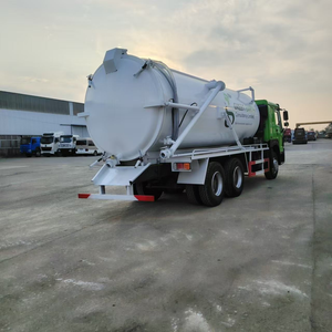 รถดูดสิ่งปฏิกูล Howo ดีเซล มือสอง ปรับแต่งพิเศษ พร้อมถังเก็บ 20 ลูกบาศก์เมตร - Product Image 4