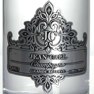 Nhà Máy Bán tự dính vàng sáng dập nổi cong nhôm kim loại dán rượu rượu nước hoa chai nhãn nhôm nhãn - Product Image 4