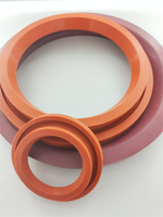Anneau d'étanchéité en caoutchouc de silicone industriel résistant à la corrosion à haute température, à enfoncer, personnalisable