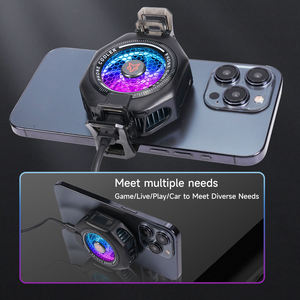 Sarafox X5โปรตัวระบายความร้อนโทรศัพท์, ตัวต่อ funcooling RGB แม่เหล็ก/คลิป2in1เย็นสุดๆสำหรับ iOS/แอนดรอยด์อัจฉริยะตู้เย็นแสนสนุกแบบปรับได้ - Product Image 3