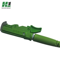 Kabel Patch Fiber APC HJ E2000 Duplex Single Mode LSZH PVC Jaringan Telekomunikasi Fiber Optik Pasokan Pabrik