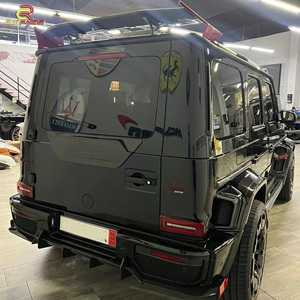 Bộ body kit chất lượng cao bằng sợi carbon khô kiểu R Style W463A G63 dành cho xe Benz G-Wagon W464 G63 G500 G550 2019-2024 - Product Image 4