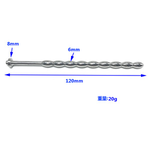 Juguetes Sexuales Para Adultos kadınlar için erkekler elektrik çarpması Penis üretral ses Anal <span class=keywords><strong>Plug</strong></span> popo fiş elektro stimülatör masaj - Product Image 2