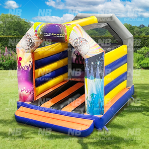 <b>Inflatable</b> <b>House</b> & Castle With PVC Material EN71 Certified 4x4m Capacity for Kids Adults <b>House</b> Commercial <b>Inflatable</b> Boun - Product Image 4