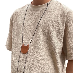 Creative Mini Crescent Bag Necklace Pouch <b>Purse</b> Vintage Suede Leather Genuine Leather <b>Small</b> Neck Chain Strap Bohemian Fashion - Product Image 6