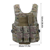 Nouveau arrivé gilet tactique Cosplay amovible multi-fonction plaque transporteur Molle pour hommes jeu armure Sports de plein air