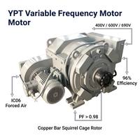 Moteur de commande AC robuste YPT 690V IP54 avec pressostat pour pompe à boue et treuil de plateforme pétrolière
