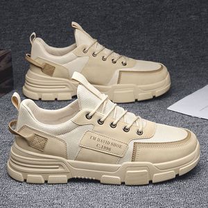 Chaussures de protection décontractées pour garçons YONGGE, respirantes en maille noire, pour l'hiver, le printemps et l'automne - Vêtements de travail tendance - Product Image 5