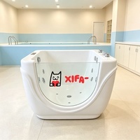 Bain à remous professionnel en acrylique pour bébés avec désinfection à l'ozone + pompe de circulation silencieuse pour les chaînes de spas