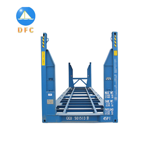 Qualitäts sicherung Benutzer definierte Farbe Flat Rack Ocean Versand behälter Flatrack <span class=keywords><strong>Container</strong></span> für die Lagerung - Product Image 5