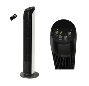 <span class=keywords><strong>Ventilateur</strong></span> sur pied en plastique, <span class=keywords><strong>ventilateur</strong></span> électrique de refroidissement avec grand débit d'air, appareil ménager, maison, <span class=keywords><strong>pas</strong></span> <span class=keywords><strong>cher</strong></span>, 33 pouces, avec télécommande - Product Image 3
