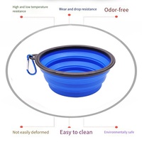 Pliable Silicone Pet Bowl Durable Chien Chat Out Voyage Nourriture Bol D'alimentation Pet Chien Nourriture Bol D'eau