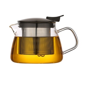 <span class=keywords><strong>Carafe</strong></span> en verre artisanale durable, résistante à la chaleur, écologique et sûre, 1L, pour diverses boissons : café, thé, thé glacé, cold brew - Product Image 6