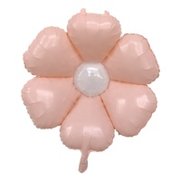 Ballons en aluminium en forme de marguerite arc-en-ciel en gros pour la décoration de fêtes d'anniversaire d'enfants, de mariages et accessoires photo