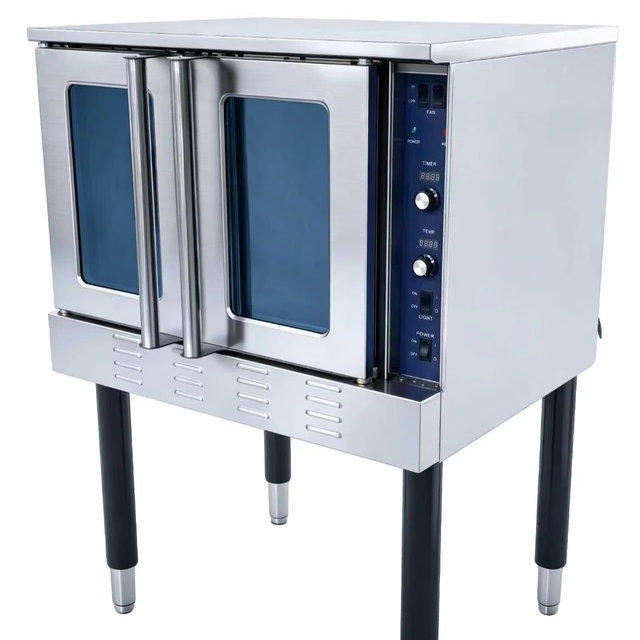 Professional Commercial Gas Convection Oven, Stainless Steel Multi-Rack Baking Oven for Restaurant Hotel Bakery