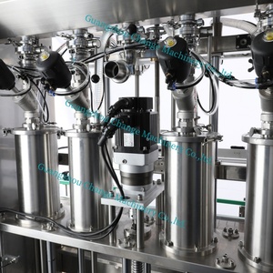 Tự động <span class=keywords><strong>4</strong></span> đầu 100-1000ml Máy làm đầy chất lỏng cho nhà máy của sữa nước giải khát gia vị nước tương dầu ô liu - Product Image 3