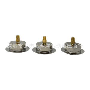 Manomètre analogique Hoda 60 mm 0-100/150/250/350/400 bars pour système hydraulique air-huile - Product Image 3