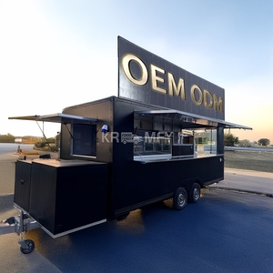 Chariot à café et crème glacée économique, camion de restauration mobile, remorque à boissons avec cuisine complète - Product Image 5