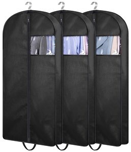 Anti-poussière 6 pcs/set Transparent Vêtements Couvre Vêtement Costume Robe Sac, Vêtements Couverture Protecteur Voyage Sac Dust Cover/ - Product Image 1