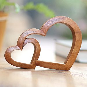 Décoration de <span class=keywords><strong>coeur</strong></span> <span class=keywords><strong>en</strong></span> <span class=keywords><strong>bois</strong></span> <span class=keywords><strong>sculpté</strong></span> <span class=keywords><strong>en</strong></span> forme de <span class=keywords><strong>coeur</strong></span> Offre Spéciale Sculpture <span class=keywords><strong>en</strong></span> <span class=keywords><strong>bois</strong></span> reliant les coeurs Sculpture - Product Image 2
