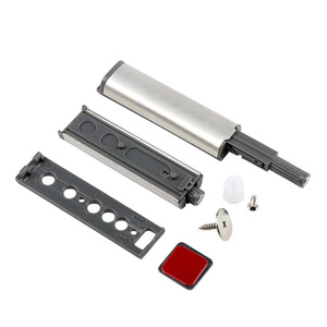 Haidibosi Stainless Steel <b>Door</b> <b>Spring</b> Puller Push Button Self Opening Cabinet <b>Door</b> Opener Handle Free - Product Image 5