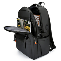 Sac à dos pour ordinateur portable d'étudiant personnalisé avec USB tendance Outdoor Durable College Office Daily Custom Logo Travel