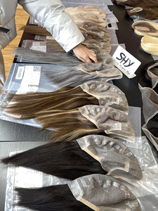 Peluca de Cabello Humano Virgen 100% con Encaje Transparente, Diseño 2026, para Mujeres, Grado Médico, PU, Color Natural, Cabello Liso, para Pérdida de Cabello - Product Image 6
