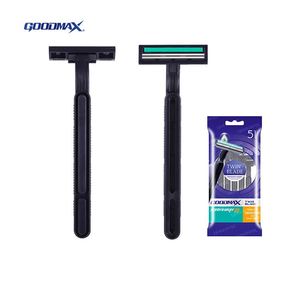 Rasoir jetable à double lame de rasage de <span class=keywords><strong>voyage</strong></span> de sécurité <span class=keywords><strong>en</strong></span> plastique de <span class=keywords><strong>prix</strong></span> d'usine pour les hommes - Product Image 1