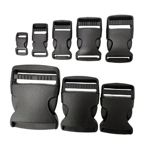 Black Plastic Buckles 2.5Cm Adjustable For <b>Bags</b> Luggage Backpacks Waist <b>Bags</b> School <b>Bags</b> - Product Image 3