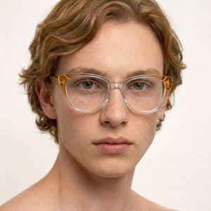 Occhiali da Computer Cat Eye da Donna in TR90, Trasparenti <span class=keywords><strong>Rossi</strong></span> con <span class=keywords><strong>Motivo</strong></span> Dorato di Lusso, Cerniera a Molla, Design di Marca alla Moda 2026, Personalizzabili all'Ingrosso - Product Image 2