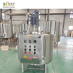 Thép không gỉ trộn Tanks 1000l-2000l điện sưởi ấm lưu trữ Tank khuấy động động cơ PLC điều khiển cho nước trái cây nước sốt đồ uống - Product Image 5