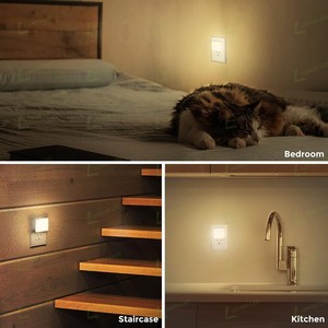 Lohas <span class=keywords><strong>LED</strong></span> Trẻ Em Hiện Đại Bé <span class=keywords><strong>LED</strong></span> Đèn Ngủ 0.3W Vuông Mini Trẻ Em Ánh Sáng Ban Đêm Tường Cắm Giường Đèn Đêm Đèn Cho Phòng Ngủ - Product Image 5