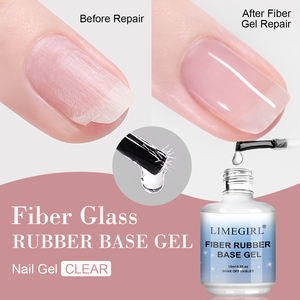 Gel de construction en fibre de verre de 15ml couche de <span class=keywords><strong>base</strong></span> UV/LED longue durée <span class=keywords><strong>pour</strong></span> <span class=keywords><strong>ongles</strong></span> fins <span class=keywords><strong>pour</strong></span> salon et maison bricolage manucure - Product Image 3