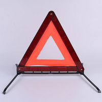Panneau triangulaire réfléchissant d'avertissement routier, signalisation de danger imprimée, dispositif d'avertissement précoce pour bus, triangle de signalisation de sécurité
