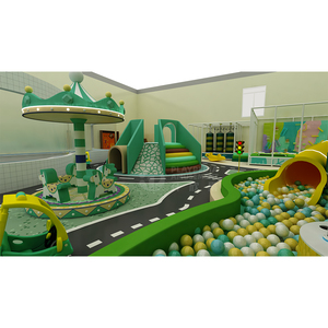 Aire de jeux intérieure pour enfants à Guangzhou, toboggans intérieurs, aire de jeux en plastique, aire de jeux souple pour enfants - Product Image 3