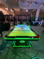 Table de jeu d'arcade de hockey sur air pour aire de jeux intérieure pour enfants, machines de jeux d'arcade à monnayeur, prix de la table de hockey sur glace à monnayeur