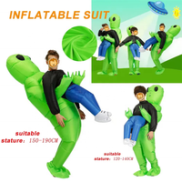 Costume gonflable extraterrestre pour Halloween, pantalon extraterrestre, UFO, extraterrestre qui embrasse les gens, costume de cosplay, costume pour adulte, fête de vacances, service OEM