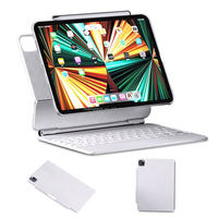 OEM/ODM Clavier chargeur 2-en-1 Magic Wireless Trackpad Type-C avec couvercle à 3 broches pour iPad 10e génération-Modèle A2696 A2757 A2777