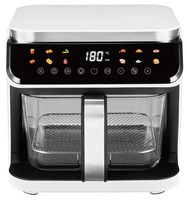 Friteuse à air chaud électrique 5,5 L en gros, écran tactile, sans huile, cuisson rapide, facile à nettoyer, fabrication OEM