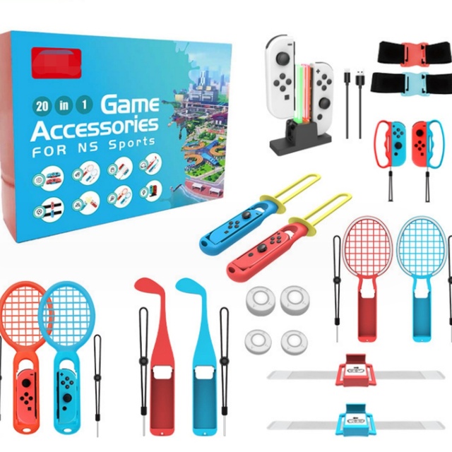 Game Accessories for Joy-Con Wireless Controllers-Plastic Material Multi-color 12-Month Warranty