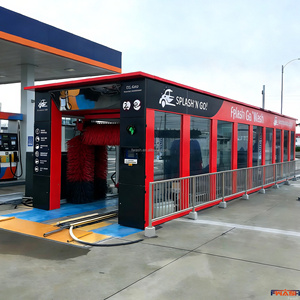 Machine de lavage de voitures électrique entièrement automatique à tunnel, avec brosse rotative et sécheur à air, pour fonctionnement autonome - Nouveauté 2026 - Product Image 1