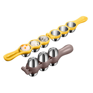 Moule à boulettes de riz en acier inoxydable 304, type arc, sans BPA, outil d'alimentation pour bébé, usage domestique - Product Image 2