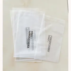 Wholesale matte CPE plastic self adhesive seal CPE poly bags for clothes, mobile phone, computer accessories