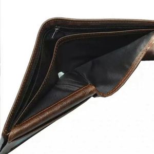 Free Sample 2023 modern rfid bifold classical soft <b>men</b> genuine leather <b>wallet</b> by soupplies - Product Image 5