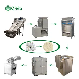 Industrial Automatic Garlic Grinding Processing Production Line garlic Powder Making Machine