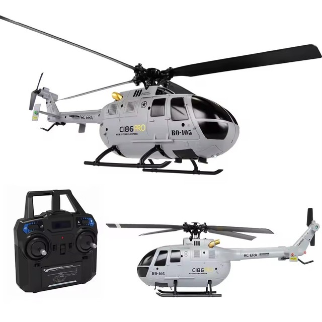 RC ERA C186 B105 2.4G RTF Electric Plastic RC Helicopter 4CH Propellers 6-Axis Electronic Gyroscope Stabilization Remote Control