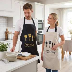 <b>Apron</b> Factory Custom PVC <b>Waterproof</b> Bib <b>Apron</b> for Women Kitchen Cooking & Dishwashing <b>Apron</b> Daily Use Professional <b>Apron</b> - Product Image 1