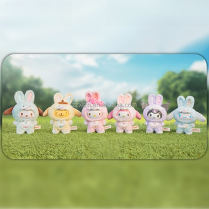 100% Original TopToy Collection pour Sanrio personnage série mignon vinyle en peluche pendentif mystérieux aveugle boîte Elfes Bunniy bébé - Product Image 1