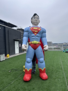 Inflatable Cartoon PVC <b>Balloon</b> for Outdoor Events Advertising <b>Custom</b> High With Blower Inflatable Moon Inflatable Huge Green Man - Product Image 6