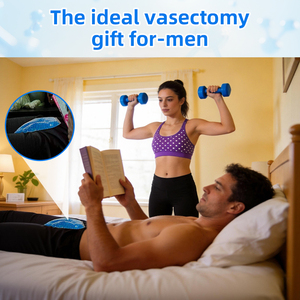 แผ่น<span class=keywords><strong>ประคบ</strong></span>ร้อน<span class=keywords><strong>เย็น</strong></span>บรรเทาอาการปวดอัณฑะแบบใช้ซ้ำได้ ปลอดสารพิษ ยี่ห้อบาดู สำหรับผู้ชาย บรรจุเม็ดเจลควบคุมการไหลเวียนโลหิต - Product Image 6